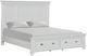 New Classic® Home Furnishings Jamestown White Queen Panel Storage Bed-0