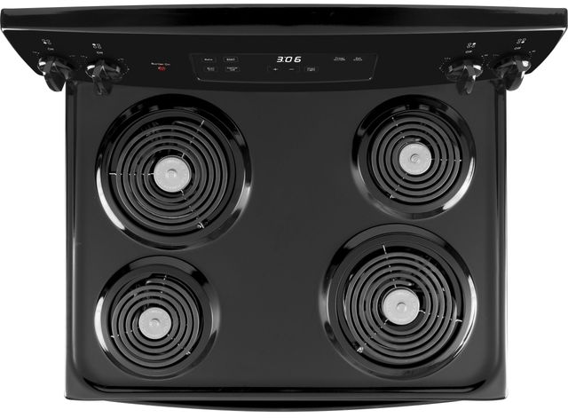 GE® 30" Black Freestanding Electric Range-2