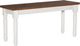 Powell® Willow Honey Brown/Vanilla White Bench-0