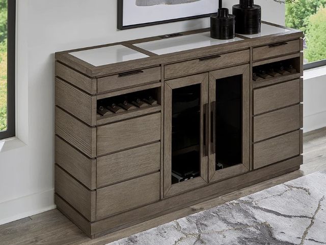 Parker House® Pure Modern Moonstone Buffet Server-1