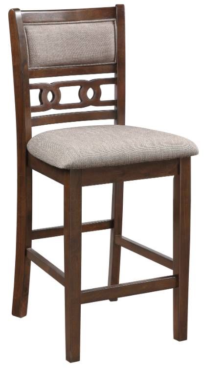 New Classic® Home Furnishings Gia 3-Piece Cherry/Light Brown Counter Dining Set-3