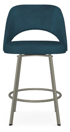 Amisco Customizable Scarlett Swivel Counter Stool-1