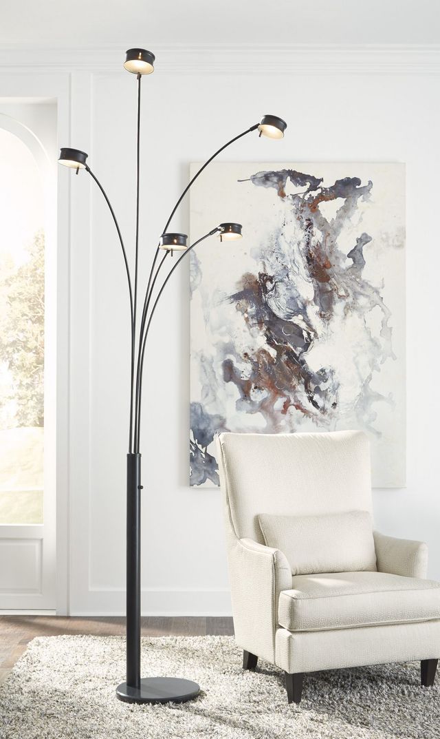 Signature Design by Ashley® Marike Black Arc Lamp-3