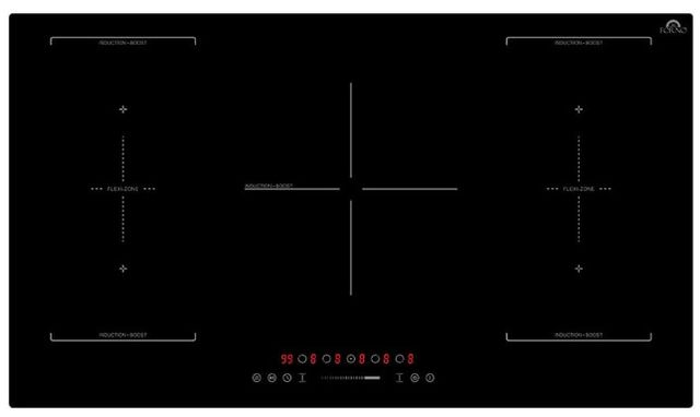 FORNO® Ornonzo 36" Black Induction Cooktop-0