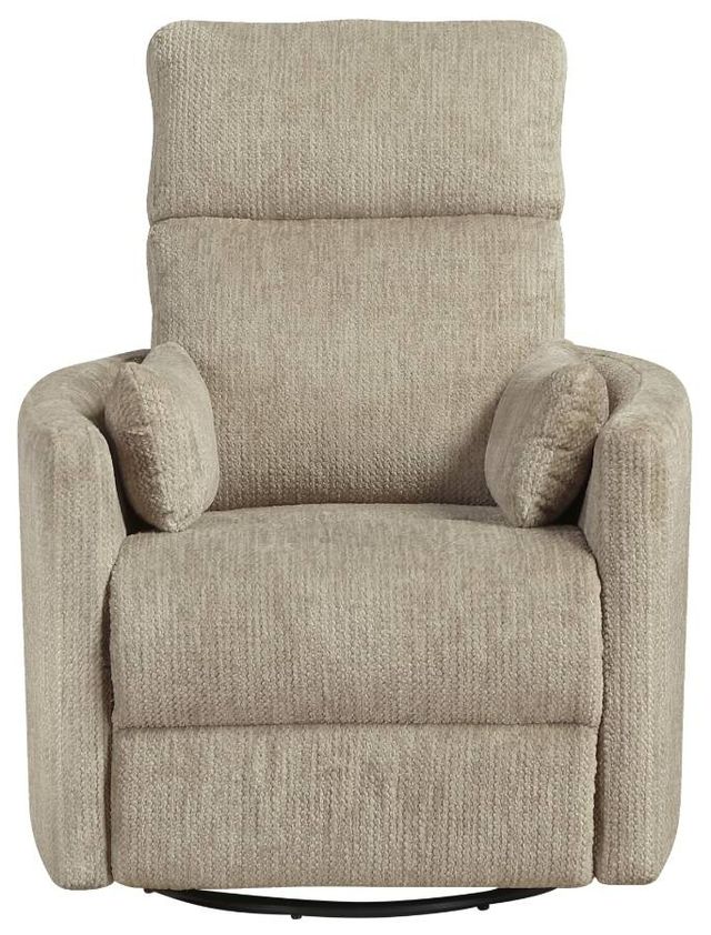 Homelegance® Tinley Brown Manual Swivel Glider Reclining Chair-2