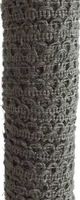 A & B Home Slate Gray Roped Ribbon-1