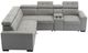 Homelegance® Farrah 3-Piece Gray Sectional-4