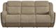 Elements International Hornet Rancho Beige Manual Reclining Sofa-3