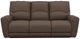 La-Z-Boy® Cassian Mocha Power Reclining Sofa with Headrest and Lumbar-1