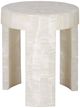 Vanguard® Furniture Meridian Bricked Cloud Onyx Round End Table-0
