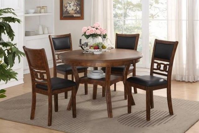 New Classic® Home Furnishings Gia Black/Brown Dining Chair-1