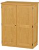 Crate Designs™ Furniture Classic Small Closet Armoire-1