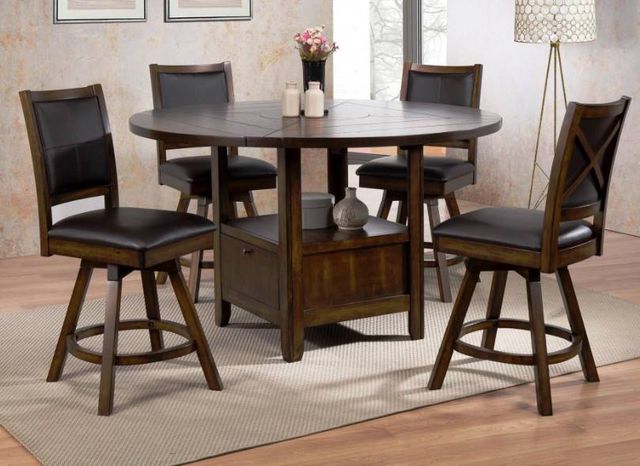 Urban Styles Furniture New Jersey Brown Counter Char-1
