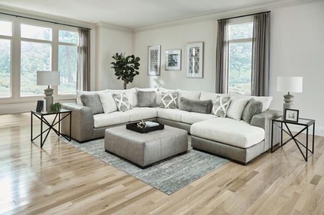Albany Industries 3-Piece Attract Dove Right-Arm Facing Chaise Sectional-1