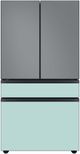 Samsung Bespoke 36" Morning Blue Glass French Door Refrigerator Middle Panel-4