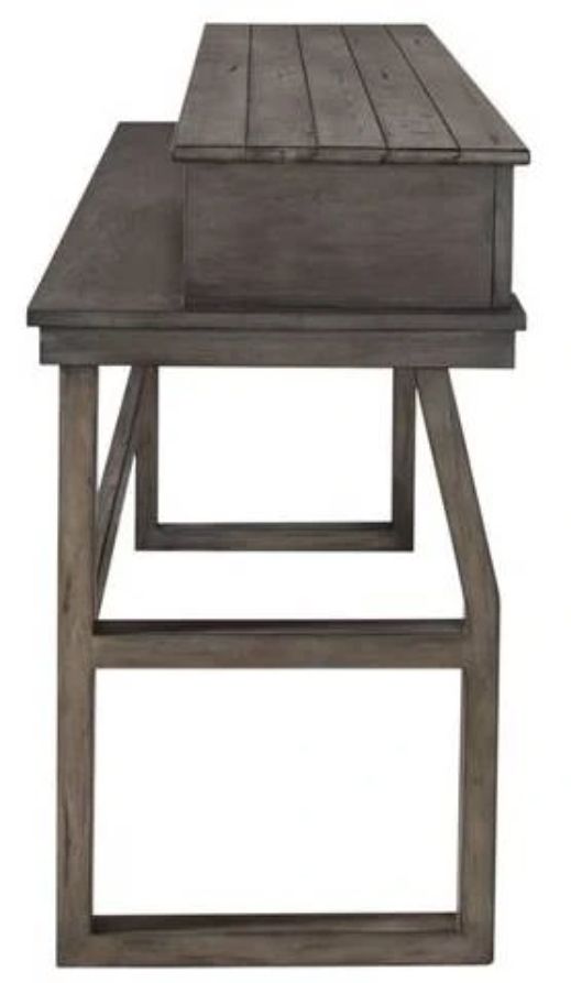 Liberty Furniture Hayden Way Gray Wash Console Bar Table-3