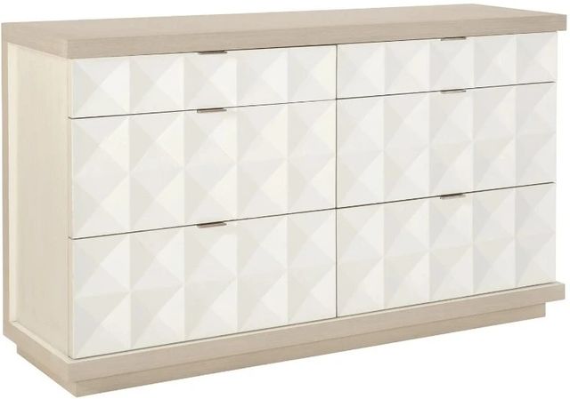 Bernhardt Axiom White Linen Dresser-0