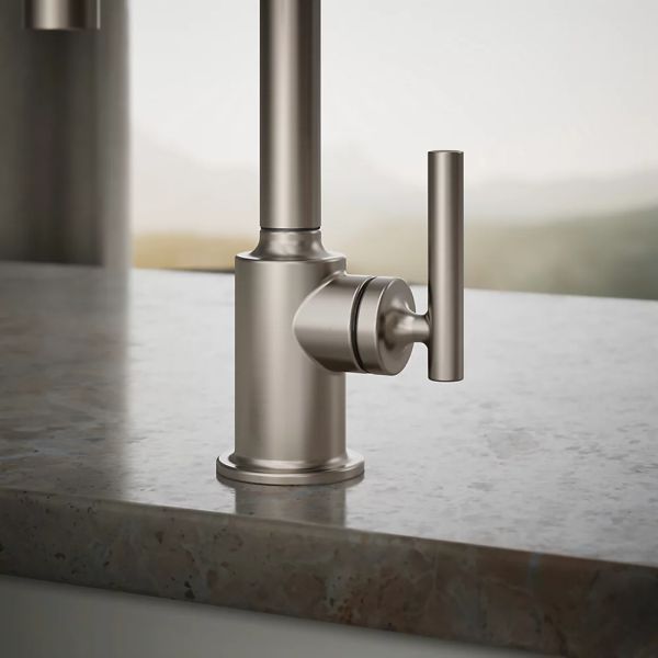 KOHLER® Purist® Vibrant Stainless Beverage Faucet-3