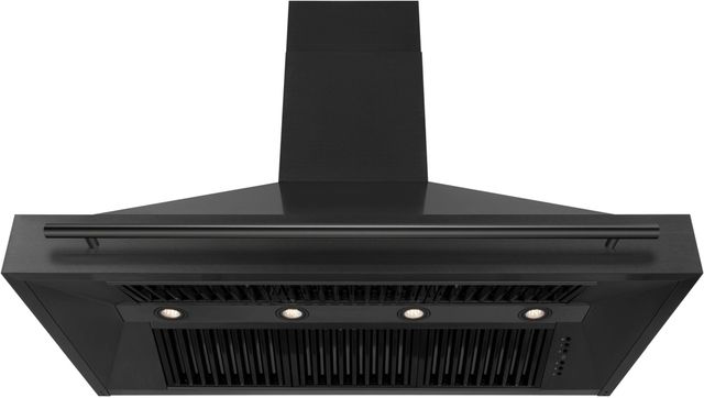 ZLINE 48" Black Stainless Steel Wall Mounted Range Hood-3