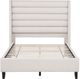Coaster® Leslie Beige Youth Full Upholstered Platform Panel Bed-4