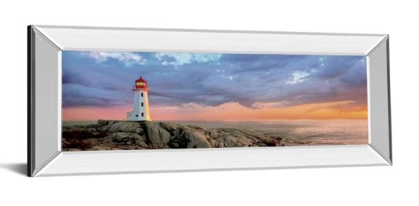 Classy Art Storm Front by Jone, M. Mirrored Frame Wall Art-1