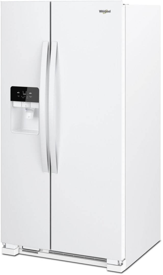 Whirlpool® 36 in. 24.6 Cu. Ft. White Side-by-Side Refrigerator-3