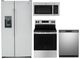 GE® 4 Piece Stainless Steel Kitchen Package-0