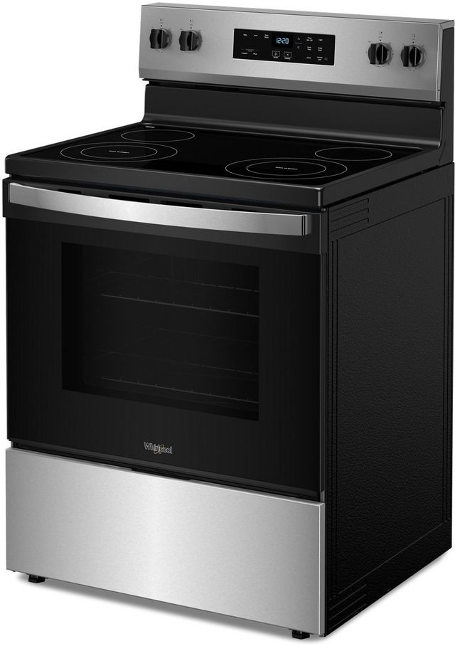 Whirlpool® 30" Stainless Steel Freestanding Electric Range-2