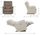 La-Z-Boy® Brooks Sand Power Rocking Recliner with Headrest and Lumbar-2