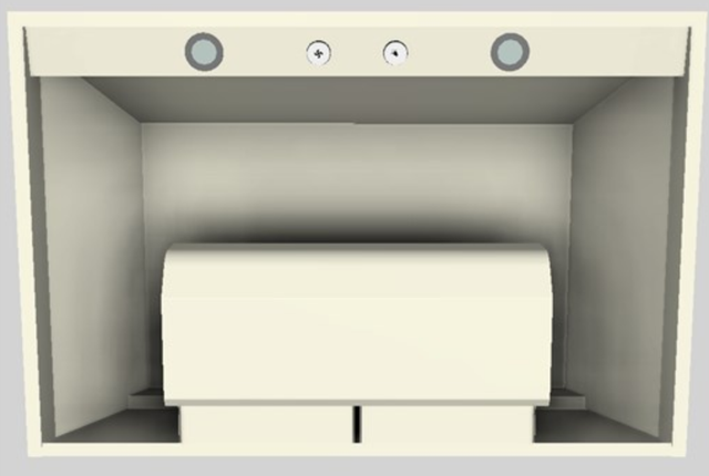 Vent-A-Hood® Designer Series 36" Biscuit Wall Mounted Range Hood-1