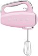Smeg® 50's Style 220 W Pink Hand Mixer -2