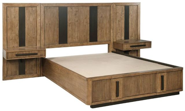 Coaster® Terrace 5-Piece Ash Brown Queen Panel Bedroom Set-1