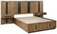 Coaster® Terrace 5-Piece Ash Brown Queen Panel Bedroom Set-1