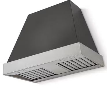 AGA Euclid 36" Slate Wall Mounted Range Hood  with Polished Chrome Trim-0