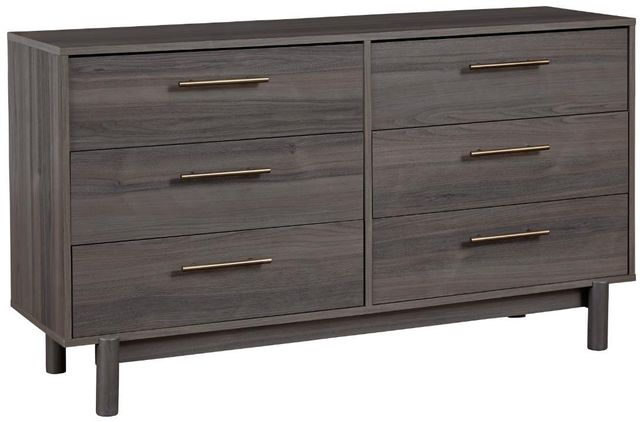 Signature Design by Ashley® Brymont 5-Piece Dark Gray Full Youth Platform Bed Set-2