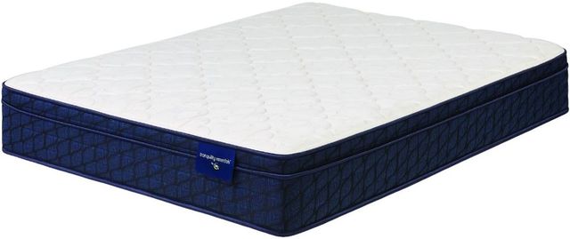 Tranquility Essentials™ by Serta® Barberry Bay 10" Wrapped Coil Medium Euro Top King Mattress-0