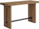 Intercon Landmark Weathered Oak Sofa Back Table-0