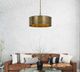Cal® Lighting & Accessories Rochefort Distress Gold Chandelier-1