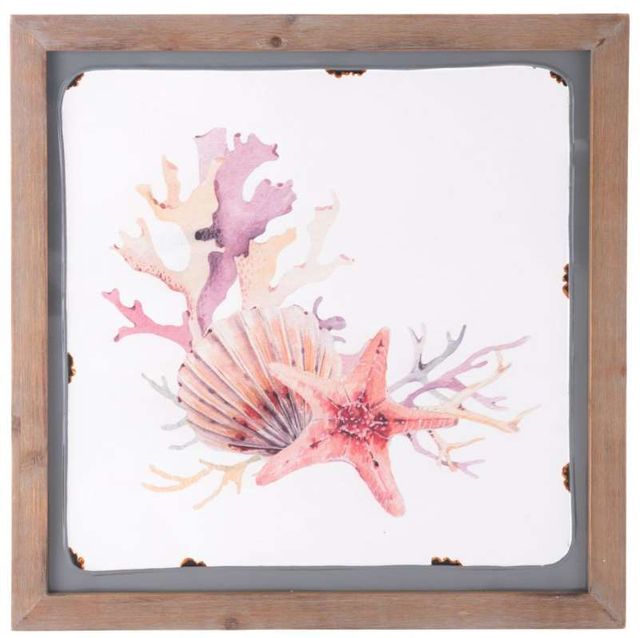 Zuo® Modern Sea 2 Beige/White Wall Art-0