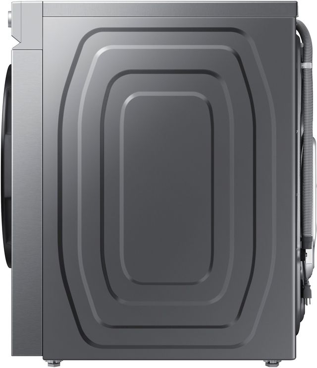 Samsung Bespoke 8700 Series 5.3 Cu. Ft. Silver Steel Front Load Washer-3