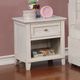Furniture of America® Brogan Antique White Nightstand-1