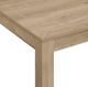 Elements International Eleanor Brown Dining Table-5