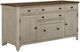 Liberty Furniture Farmhouse Reimagined Antique White/Chestnut Credenza-0