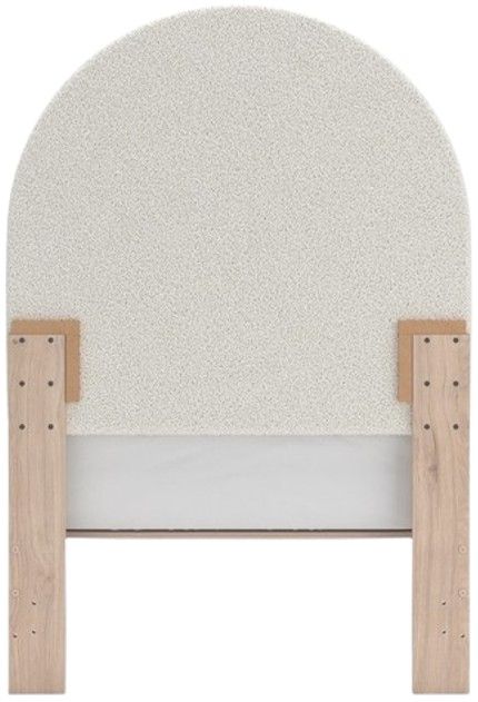 Signature Design by Ashley® Arloster Tan/White Twin Upholstered Panel Bed-4