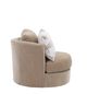 Michael Nicholas Designs Pluto Khaki Accent Chair-3