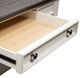 Liberty Furniture Allyson Park Charcoal Cocktail Table with Wirebrushed White Base-5