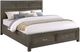 Winners Only® Harper Gray King Panel Storage Bed-0