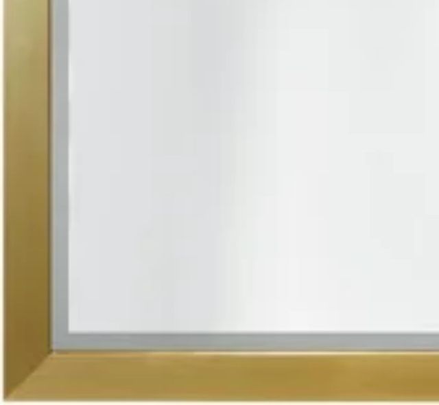 Stylecraft Gold Beveled Framed Wall Mirror-1