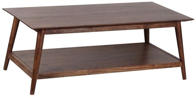 Porter International Designs Portola Walnut Coffee Table-1