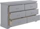 Homelegance® Seabright Gray Dresser-3